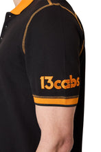 Load image into Gallery viewer, 13cabs Black Polo Shirt
